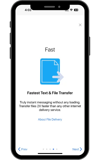 Zangi app private messenger — Fastest Text & File Transfer